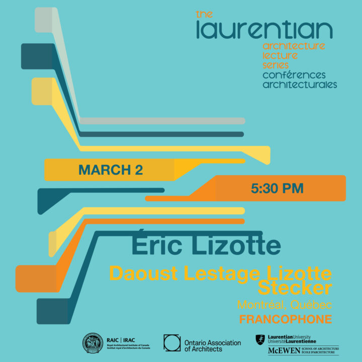 Lecture by Eric Lizotte poster