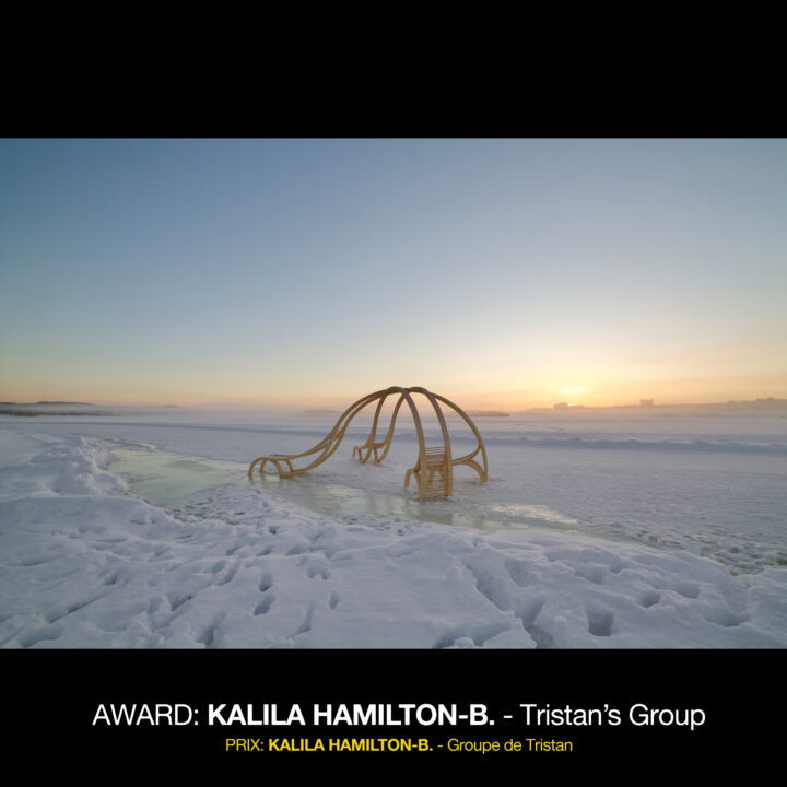Photo gagnante de la Station sur glace 2023 du groupe de Tristan O'Gorman (Below Zer°)