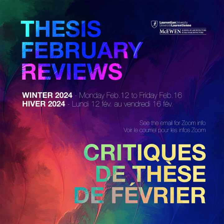 Affiche titre: Critiques de thèse de février 2024