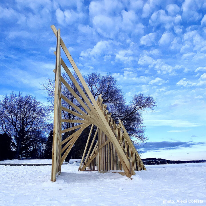 Photo de la Station sur glace