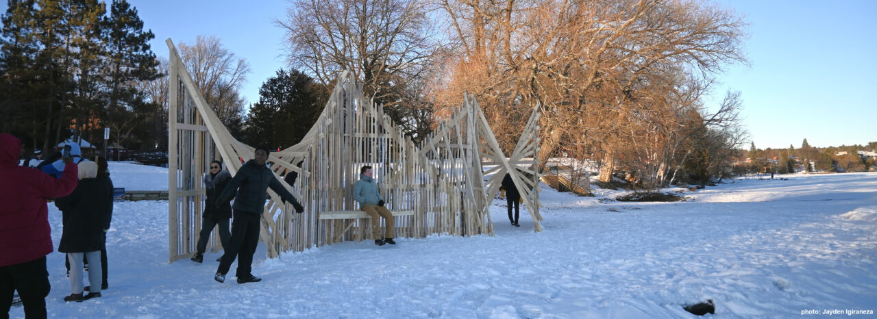 Photo de la Station sur glace