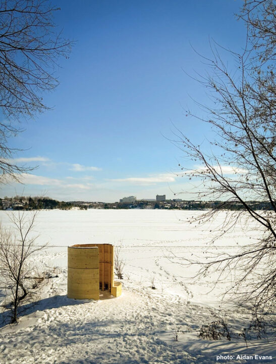 Photo de la Station sur glace 