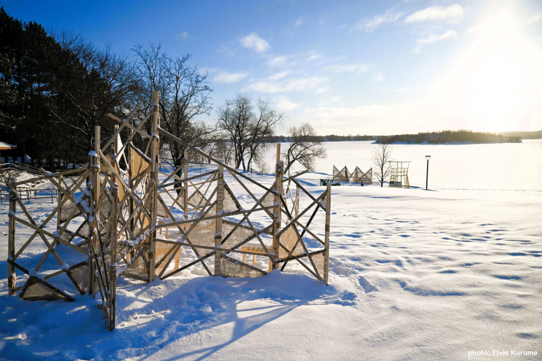 Photo de la Station sur glace 