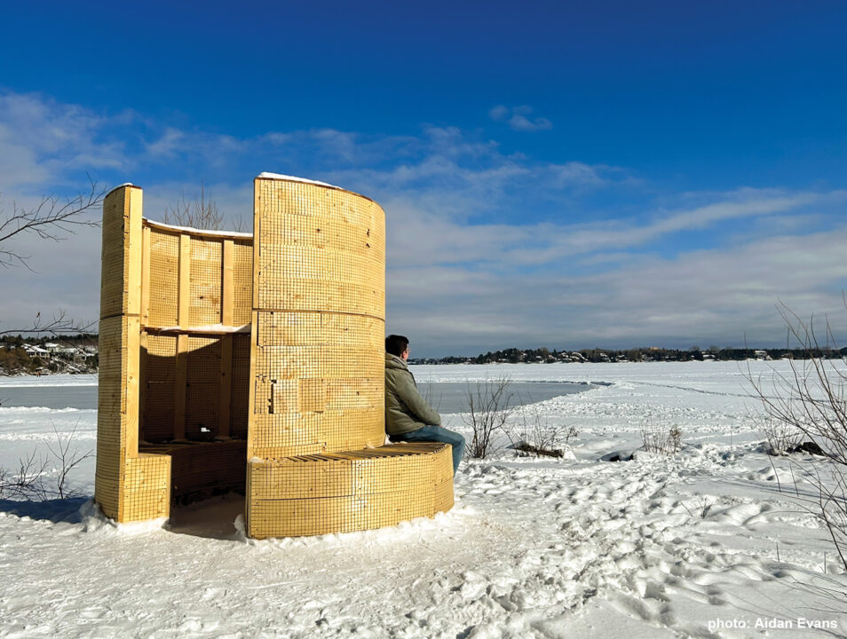 Photo de la Station sur glace 