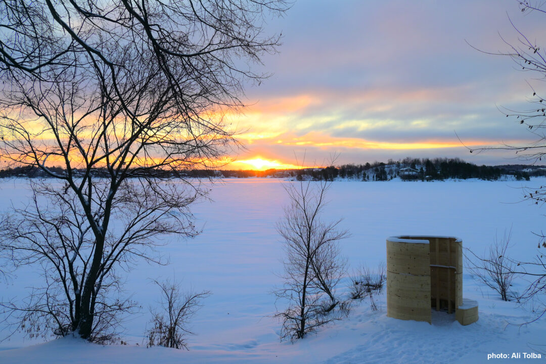 Photo de la Station sur glace 