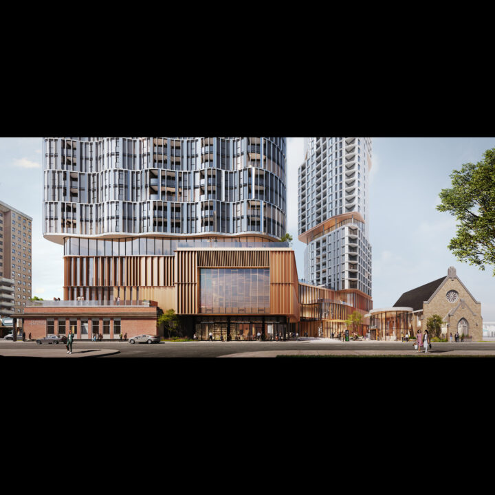 Render of Camille Mitchell architectural project (SvN Architects + Planners)